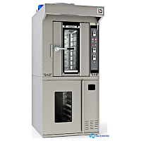 Печь ротационная BASSANINA FR MINI 46.10 газ комплект с расстойкой FR MINI E46.PR