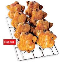 Решетка Rational GN 1/1 для цыплят-гриль на 6 кур