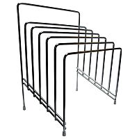 Подставка для досок на 6 шт 29,3*21,3*37,5 см. (2,5 см) нерж. MGSteel /1/6/