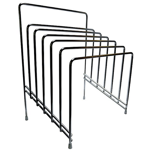 Подставка для досок на 6 шт 29,3*21,3*37,5 см. (2,5 см) нерж. MGSteel /1/6/