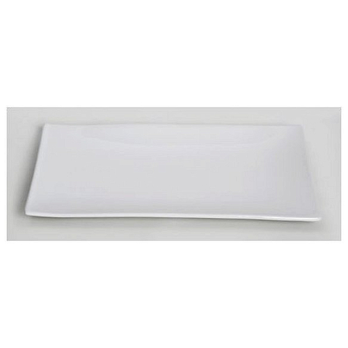 Тарелка прямоугольная 16*25.5 см. Киото Вайт/4/