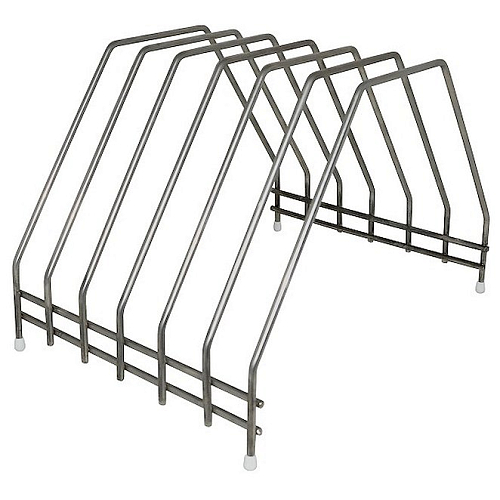 Подставка для досок на 6 шт. 34*25,5*24,5 см. нерж. MG /1/