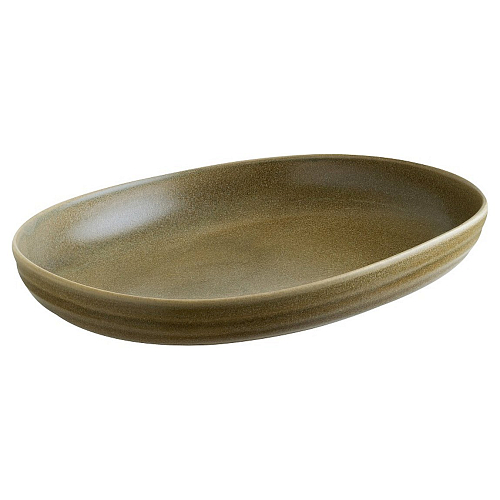 Блюдо овальное 310*240 мм. 987 мл. с бортом Терра, форма Потт Bonna /1/6/