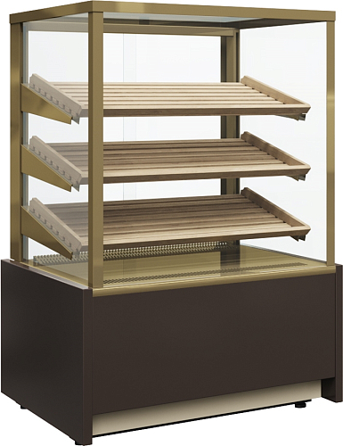 Витрина хлебная Полюс Carboma KC70 N 0,9-2 (0,9 Сube Техно)