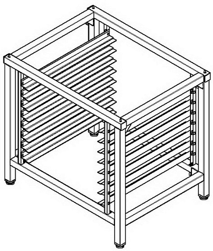 Подставка ITERMA 430 XVC EVOLUTION для пароконвектомата