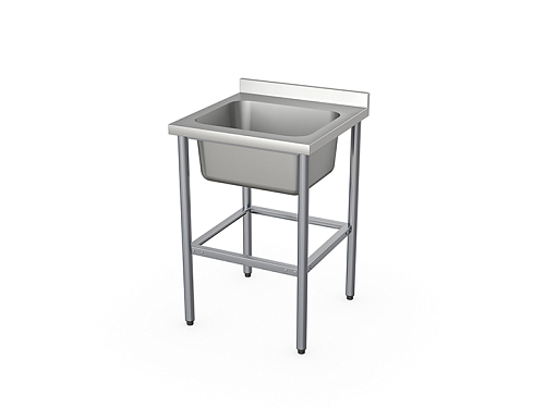 Ванна цельнотянутая Atesy ВСМЦ-П-1.500.400-1-02 (ВСМЦ-1/600Н)