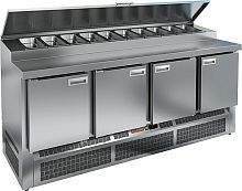 Стол охлаждаемый для пиццы HICOLD PZE1-1111/GN (1/3H)