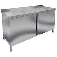 Стол закрытый с распашными дверцами с бортом HICOLD НСЗ-18/7Б