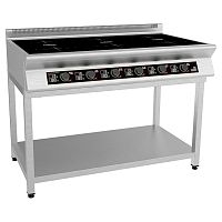 Плита индукционная на открытой подставке 6 конфорок Кобор I9-6S