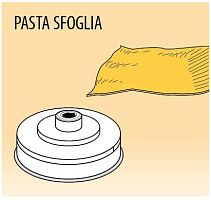 Насадка для FIMAR MPF 2,5/MPF 4 PASTA SFOGLIA ACTRMPF11