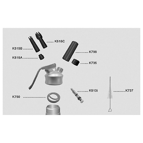 Насадка для сифона (кремера) Inoxcreamer (K515C) /1/