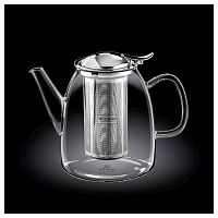 Чайник заварочный 1450 мл, с откидной крышкой и колбой нерж. Thermo Glass Wilmax /1/18/