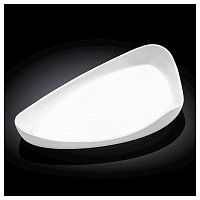 Блюдо треугольное l=410 мм. с приподнятым краем Wilmax /6/24/