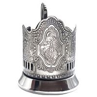 Подстаканник никелир. с чернью Космос /1/