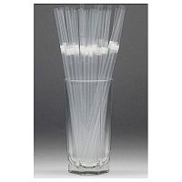 Трубочки коктейльные 0,5*24 см. 1000 шт/уп. прозрачные с гофрой MONO /1/12/