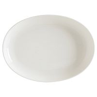 Блюдо овальное 370*240 мм. 2880 мл. с бортом Белый, форма Потт Bonna /1/6/ ОСЕНЬ