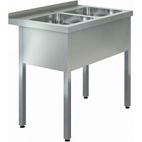 Ванна моечная Assum ВМЦ-П3-2/400 Н (1200х600х850)