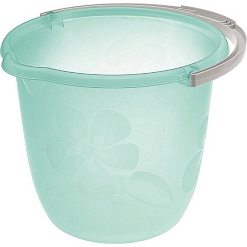 Ведро 10 л. п/п зеленое Рс /1/20/