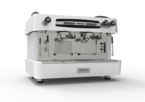 Кофемашина рожковая Fiamma QUADRANT 2 CV TC white (автомат, 2 группы)