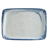 Блюдо прямоугольное 360*250 мм. Арена, форма Мув /1/12/