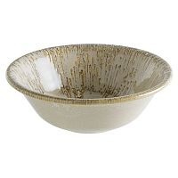 Салатник d=160 мм. 400 мл. h=53 мм. (тарелка подст.71144) Снэл Песок, форма Гурмэ /1/12/