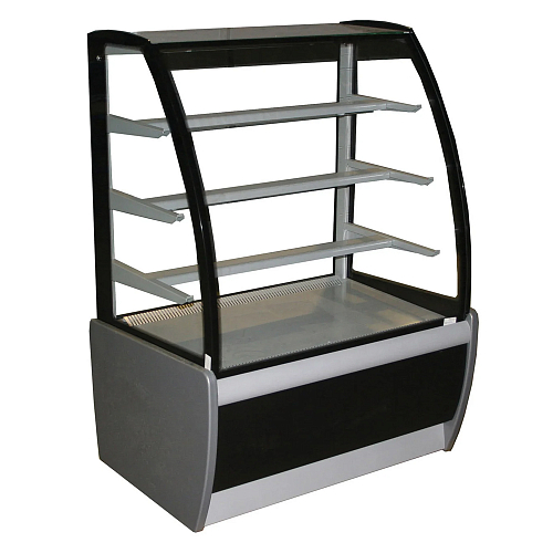 Витрина кондитерская Полюс Carboma LIGHT K70 VM 1,3-1 (ВХСв - 1,3д Техно)