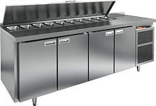 Стол охлаждаемый для салатов HICOLD SL1-1111GN (крышка)