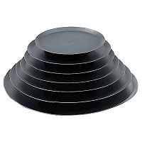 Противень для пиццы d=20 см. голубая сталь 1,5 мм. De Buyer /1/