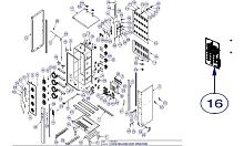 Плата электрическая 020SCH0005 для печи пароконвекционной т.м. Vortmax, серии VSI