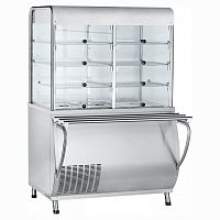 Прилавок-витрина холодильный Abat ПВВ(Н)-70М-С-01-НШ