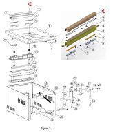 Лента тефлоновая Z-EHVC-260T1A-2-1 д/маш. вак. упак. камерного типа серии EHVC-260T/1A (JDZ-260/PD)