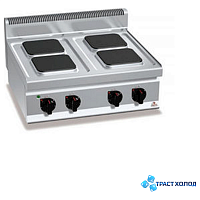 Плита BERTO'S E7PQ4B 4-х конфорочная