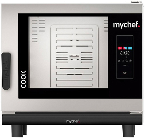 Пароконвектомат Distform Mychef Cook Pro 6 GN 1/1 электрический, облачное хранение, автомойка, правое открытие, WiFi