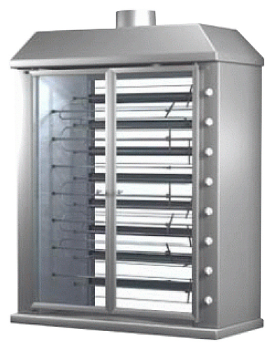 Шампурный газовый гриль Grill Master Ф8Ш2Г (11127) (75 тушек)