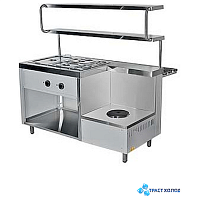 Мармит универсальный, 1 и вторых блюд комплект Rada Школьник МЭП-У-15/7