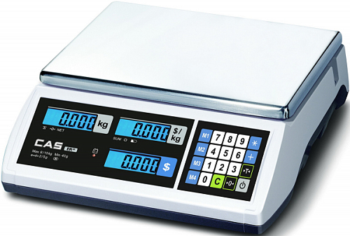 Торговые весы CAS ER JR-30CB LT