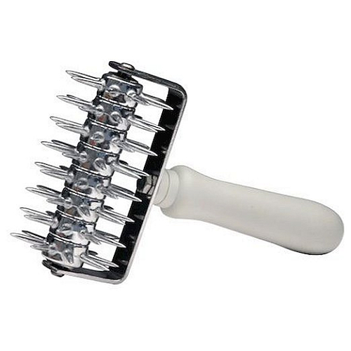 Ролик для теста 12 см. (перфоратор) нерж. /1/