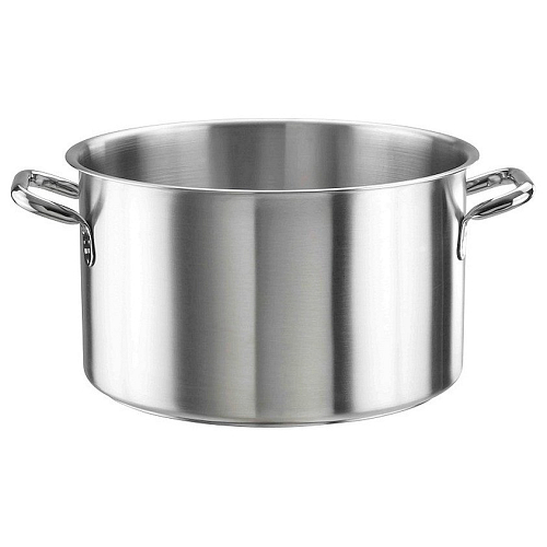 Кастрюля 30 л. нерж. d=40 см. h=24 см. б/кр (индукция) Pinti /1/