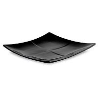 Тарелка квадратная 23*23 см. Киото Блэк /4/