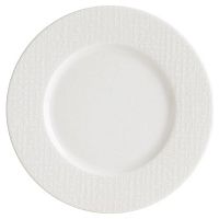 Тарелка d=160 мм. Белый Пэтч, форма Нит Bonna /1/6/420/ ОСЕНЬ