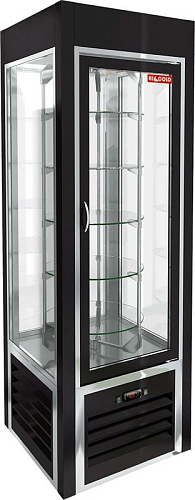 Витрина кондитерская HICOLD VRC 350 R Sh BLACK FR