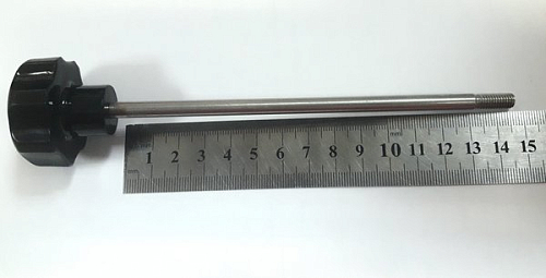 Винт с маховиком 00000000817 для фиксации вала привода ножа слайсеров LUSSO 220/250/275