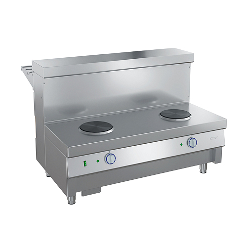 Мармит 1-х блюд 2-х конф. Atesy Ривьера М1-2.1120-02-О без полок