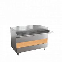 Прилавок для горячих Atesy Ривьера ПГН-1200-02 без полок