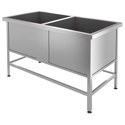 Ванна моечная CRYSPI ВМН Э 2 (L=1200, S=630, H=850-870, G=400)