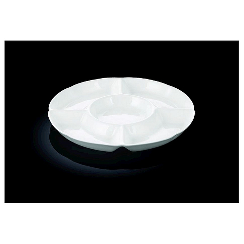 Менажница 5-и секц. d=255 мм. Wilmax /4/24/