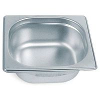 Гастроемкость 1/6 h=65 (1/6*2,5) нерж. MGSteel /36/