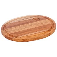 Доска для подачи 36*28*2,2 см. овал, бук /1/