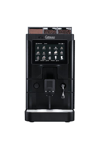 Кофемашина Carimali SilverAce Plus 1M 2G 2S 2X (свеж. молоко + 2 бункера для зерна + 2 бункера для порошков (цвет черный)