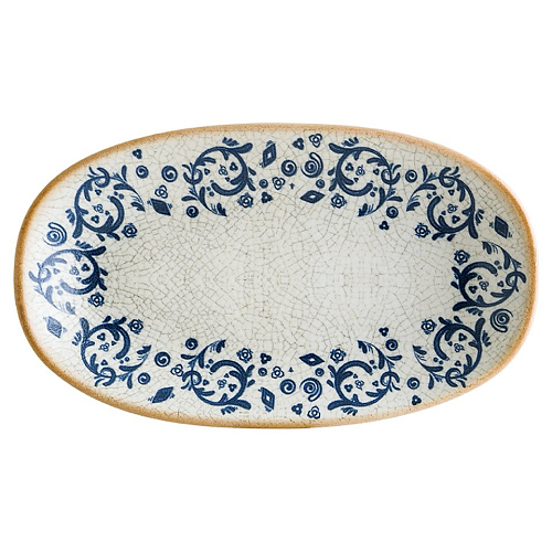 Блюдо овальное 150*85 мм. Виенто, форма Гурмэ Bonna /1/12/3168/ ОСЕНЬ